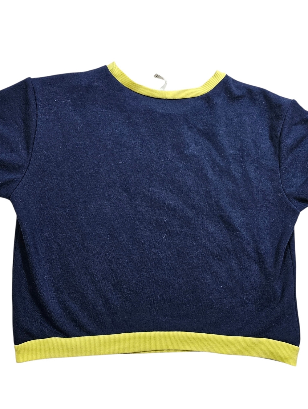 Daily Practice Anthropologie Cape May Yacht Team Cropped Top In S - Picture 4 of 8